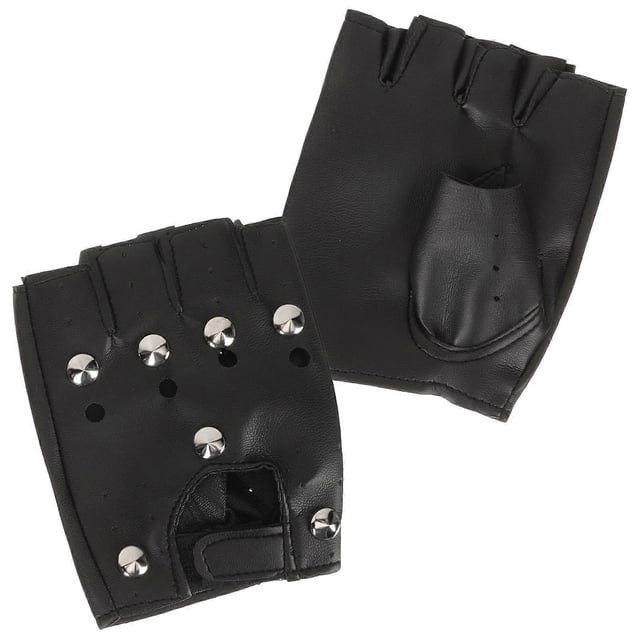 Half Finger Gloves for Protection Use 1Pair Outdoor Motorcycle Riding Gloves