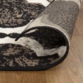 thumbnail image 3 of BNM Modern Trellis Indoor Area Rug, 4' x 6', Chocolate, 3 of 6
