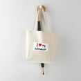thumbnail image 5 of CafePress - I LOVE MY Schnauzer Tote Bag - Unisex Canvas Tote Bag, Beige, 1-Piece, 5 of 7