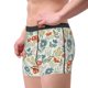 thumbnail image 2 of Balery Garden Of Little Bunnies Calzoncillos bóxer para hombre, ropa interior de algodón suave y transpirable con cinturilla de nailon-Small, 2 of 5