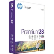HP Papers, HEW205200, Premium28 Laser Paper, 500 / Ream, Bright White