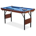 thumbnail image 2 of RACK Billard Pliant Classique Crux 55", Table Pool, Jeu Multi Joueur, Bleu, 2 of 8