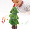 thumbnail image 4 of Singing Dancing Christmas Tree, Plush Xmas Tree with LED Lights, Swing for Home Decoration, Family and Friends Fun, 4 of 7