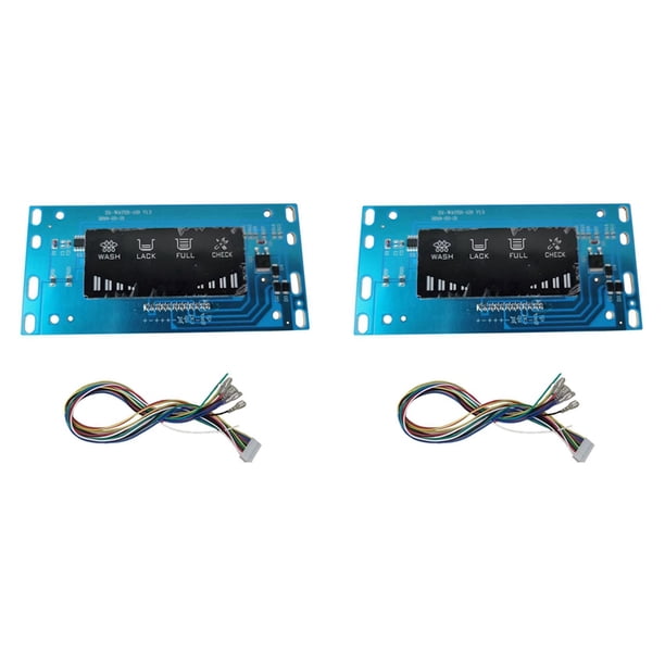 2X Purificador de Agua Inteligente de ÓSmosis Inversa Placa Base Universal Mini Pantalla Cuadrada Placa de Control de Purificador de Agua
