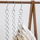 thumbnail image 2 of Pack of 5 360 Degree Rotating Diamonds Clothes Storage Rack Space Saving Storage Solution for Home and Hotel Use, 2 of 4
