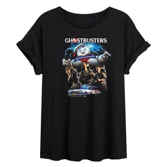 Ghostbusters - GB Group - Women's Oversized Graphic T-Shirt