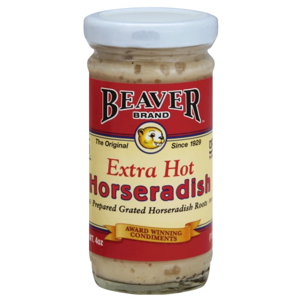 Beaver Brand Extra Hot Horseradish, 4 oz