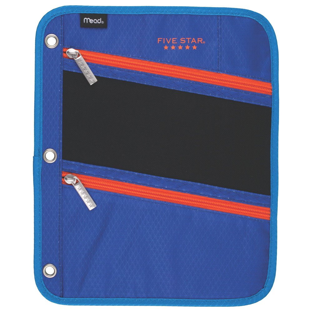 Five Star Zipper Pencil Pouch School Essentials