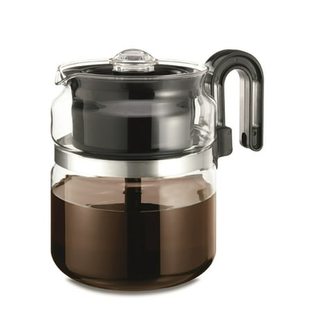 Medelco 8 Cup Glass Stovetop Percolator