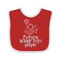 Inktastic Future Water Polo Player Boys or Girls Baby Bib