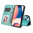 thumbnail image 2 of Funda tipo cartera GANGXUN para iPhone 14 Plus , diseño girasol, cuero PU, soporte, cierre magnético, tarjetero, 2 of 5
