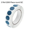 thumbnail image 3 of Inventory QC Stickers Labels 13mm/0.5" Blue for Inventory Warehouse Stock 2 Roll 2000 Piece, 3 of 5