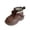 Brown, variant on Girls Girls' Dress ShoesBoots Winter Short Boots Side Zipper Lace Up Cute Design Non Slip Sole Warm Faux Leather Boots For Toddler Little Big Girls School Daily