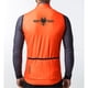 thumbnail image 4 of Chaleco cortavientos de ciclismo de manga larga impermeable y transpirable para hombre profesional, ropa de ciclismo, producción de fábrica, 4 of 5