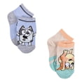 thumbnail image 4 of Calcetines Bluey Quarter para niños de 2 a 4 toneladas, paquete de 10 unidades, color blanco, 4 of 5