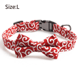 thumbnail image 2 of Collar de perro con pajarita PET, lindo collar de perro con lazo desmontable Adepaton CPB-US-YY18-1, 2 of 5