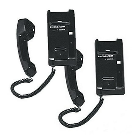 Newmar PI-2SETBLACK 2 Station Intercom System Black