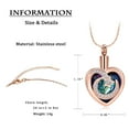 thumbnail image 3 of Personalized Moon and Star Heart Cremation Jewelry for Ashes Holder Urn Necklace for Ashes of Loved One Pendent for Ashes and Chain, 3 of 8