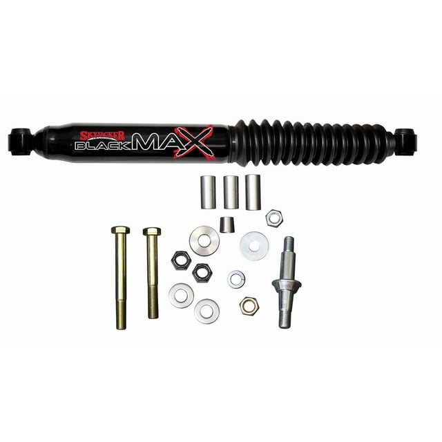 Skyjacker Suspensions Stabilisateur de Direction 8007 Noir Max; Simple OEM Robuste; Corps Noir; Se Monte aux Emplacements OE