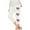 White, variant on ZACPNCV Girls Capri Leggings Independence Day Print High Waist Kids Leggings Athletic Sports Workout Dance Tights Cropped Pants Black 5-6 Years