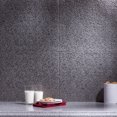 thumbnail image 5 of FASÄDE Hammered Decorative Vinyl Backsplash Panel in Galvanized Steel (6X6 Inch Sample), 5 of 5