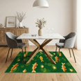 thumbnail image 3 of ODIKA 5'x7' Washable Area Rug Non-Slip, Low Pile, Stain Resistant Golf Koi Bug Landscape Goldfish Swimming Botanical Pond Cartoon for Guest Room, Lounge, Apartment, 3 of 7