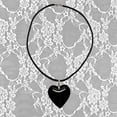 thumbnail image 3 of Osdhezcn Love-Heart Pendant Necklaces for Women Hip-Hop Rope Chain Party Jewelry Ornament, 3 of 16
