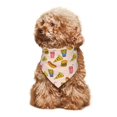 thumbnail image 4 of Naloa Hamburger Pizza Coke Dog Bandanas 1PC Washable Triangle Dog Scarfs Premium Durable Fabric, for Small Medium Large Dogs and Cats, 4 of 6