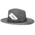 thumbnail image 2 of AERUSI Coco Keys Year Round Floppy Straw Sun Hat (Grey), 2 of 7