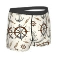 thumbnail image 3 of Naloa Anchor with Rope Print Mens Underwear - Boxers for Men, Classic Briefs for Men, 3 of 9
