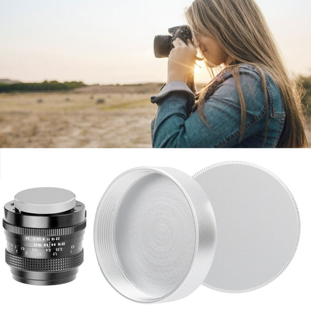 Trasera de Lente, Cubierta Protectora de Lente de Diseño M42 de Montaje Duradero para Fotografía de Cine y Televisión para accesorios digitales para lente de Montaje