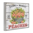 thumbnail image 3 of Stupell Industries Rustic Lodge Farm To Market Peaches Gray Framed Giclee Art, 14 x 11, by Creatif Belle, 3 of 8
