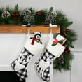 thumbnail image 6 of Northlight Set of 2 Solid Silver Snowflake Cutout Christmas Metal Stocking Holders 6.5", 6 of 6