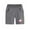 Dark Grey, variant on Kids Baby Summer Shorts for Boys,Toddler Short Pants Elastic Waist Short Pants Little Boys Solid Color Casual Stylish Athletic Cotton Five-Quarter Pants,Sizes 1-9Years