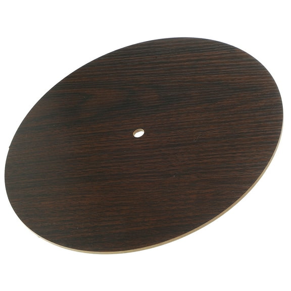 WEUVEB Wooden Clock Dial Replacement Plate Wood Material for DIY Clocks