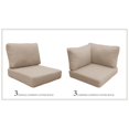 thumbnail image 1 of Ensemble de Coussins Haut Dossier pour VENICE-07g en Blé, 1 of 2