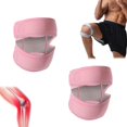 thumbnail image 1 of Grunsguru Knee Stabilizer, Grunsguru Stabilizer Knee Brace, 3d Breathable Comfort Fabric, Grunsguru Patella Stabilizer For Various Leg Shapes, Not Fall Off During Strenuous Exercise (Pink), 1 of 7