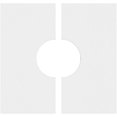 thumbnail image 3 of 28"OD x 6"ID x 9 3/4"C x 1"P Rubik Architectural Grade PVC Contemporary Ceiling Medallion, Two Piece, 3 of 7