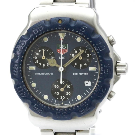 Pre-Owned TAG HEUER Formula 1 chronograph Steel Quartz Mens Watch 570.513
