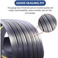 thumbnail image 3 of 10Ft/3M Universal Garage Door Rubber Threshold Strip, Weatherproof Seal Strip DIY Weather Stripping Replacement, Not Include Adhesive/Sealant (Black), 3 of 7