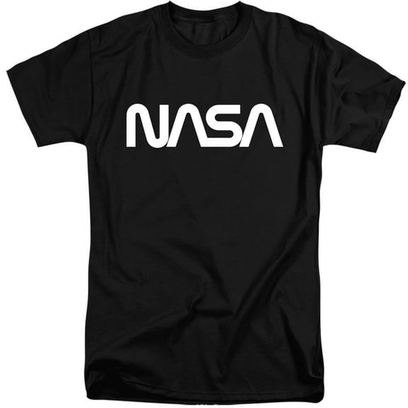 Nasa - Worm Logo - Tall Fit Short Sleeve Shirt - XX-Large