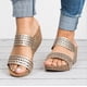 thumbnail image 1 of Sandalias de mujer de tacón alto con cuña estilo verano, cómodas, fáciles de combinar, talla 34-43, 1 of 5