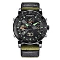 thumbnail image 2 of Montre Numérique Homme Mode Montre de Sport Étanche Quartz Numérique Led Montres Décontractées, 2 of 8