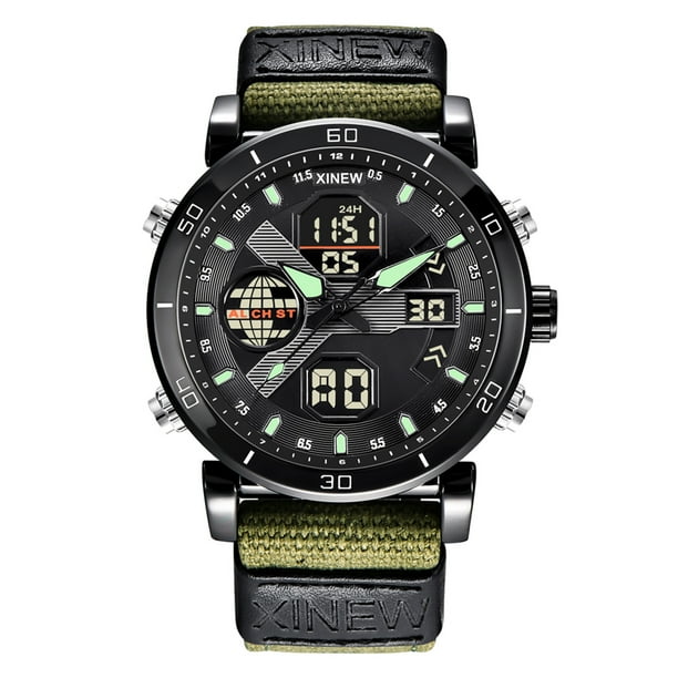 Black Friday Deals BEFOKA Men Fashion Sports Watch Waterproof