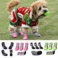 thumbnail image 2 of Reflective Fastener Tape Pet Sneakers Set Anti-Skid Breathable Mesh Sneakers – Outdoor Pet Supplies, 2 of 8