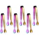 thumbnail image 1 of Pinza para hielo de acero inoxidable FloreceBien Pinzas para hielo con forma de cubito de azúcar espesado de metal Pinzas para hielo con forma de tártaro, 1 of 5