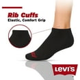 thumbnail image 2 of Levi's Mens Socks, Low Cut Socks for Men, Athletic Socks Low Cut, Size 8-12, 2 of 7