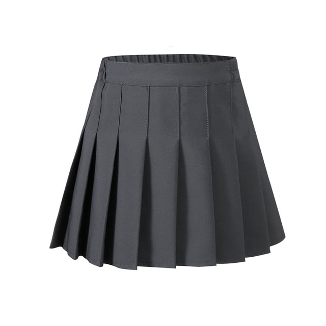 Falda de niña Ropa infantil Falda de verano para las cuatro estaciones Falda plisada para niña Falda corta de moda para niña