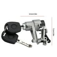 thumbnail image 6 of BIBABLYKE Tailgate Lock Cylinder for Golf Seat Tailgate Trunk Boot Lock Cylinder with 2 Key 1J6827297G 1J6827297C, 6 of 8