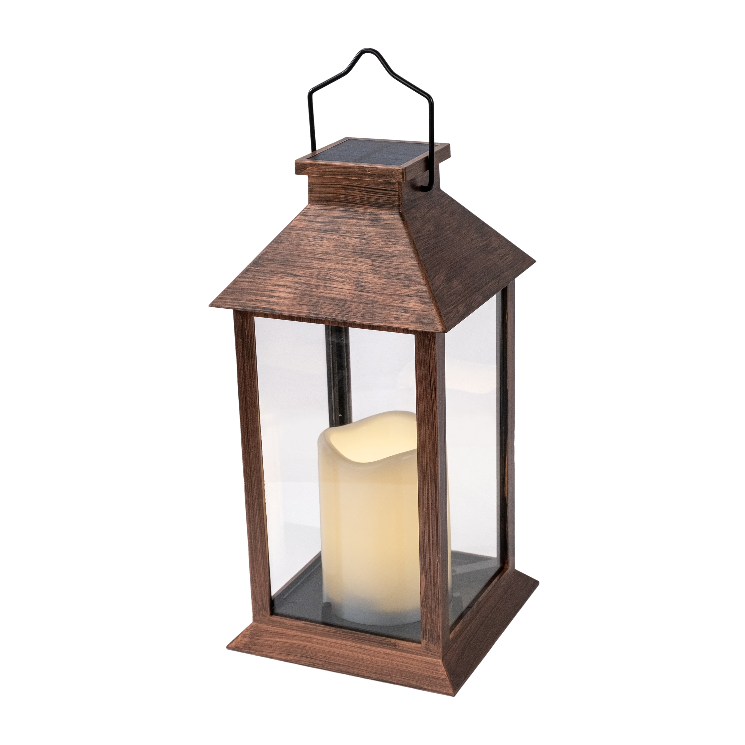 Mainstays Solar Lantern Bronze